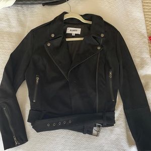 BB Dakota faux suede black jacket